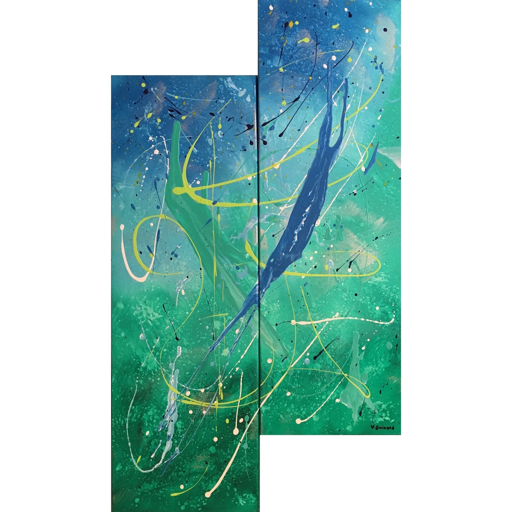 Ascension - 105x60 cm