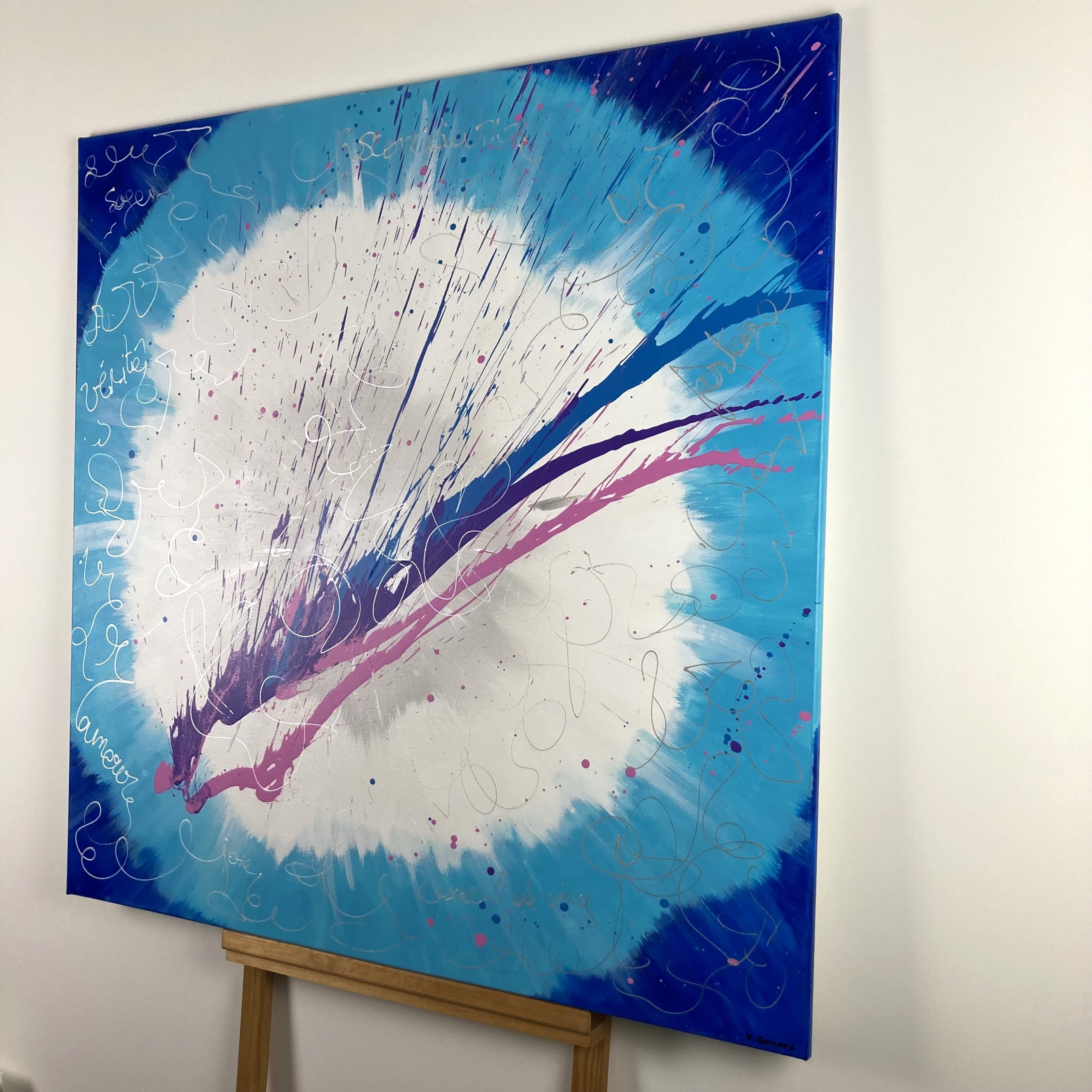 Energie divine - 100x100 cm – Image 3