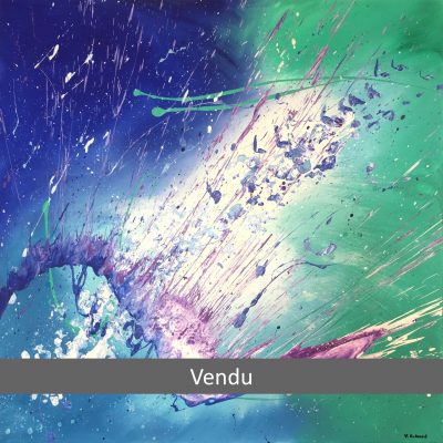 Extase libérée - 100x100 cm