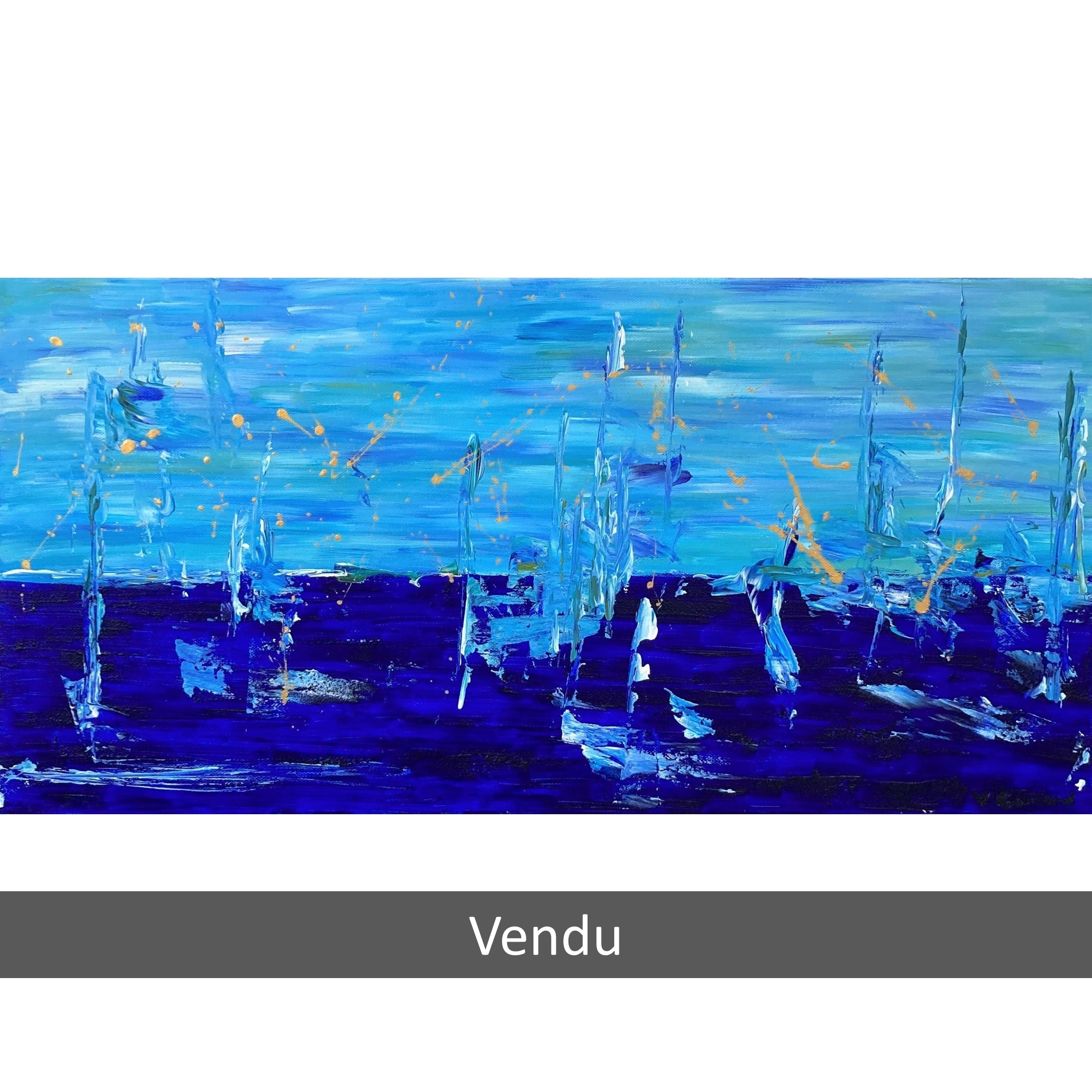 Pleine mer - 30x60 cm