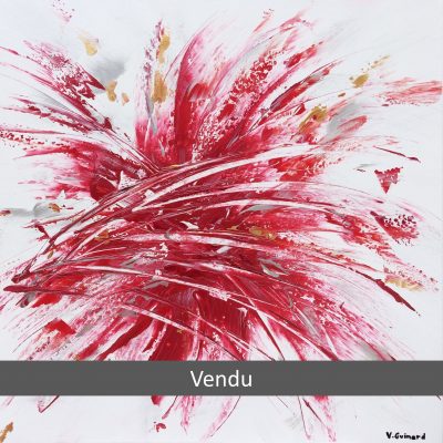 Rouge passion - 60x60 cm