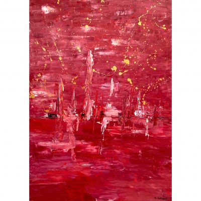 Terre de feu - 70x50 cm