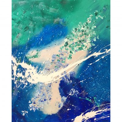 Vol en tandem - 100x80 cm