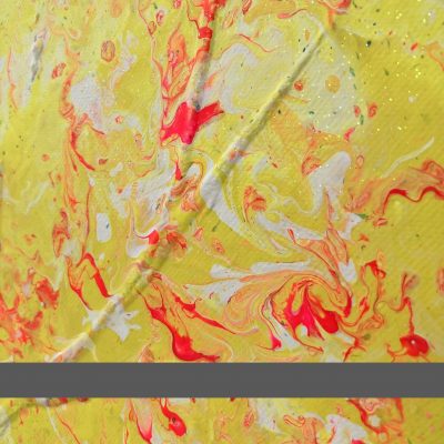 Soleil floral - 30x30 cm