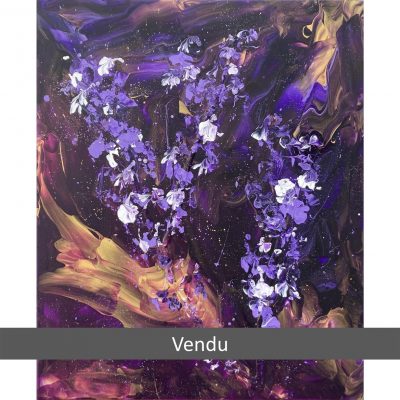 Fleurs célestes - 61x50 cm