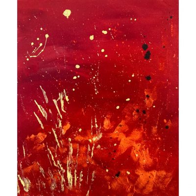Feu sacré - 46x38 cm
