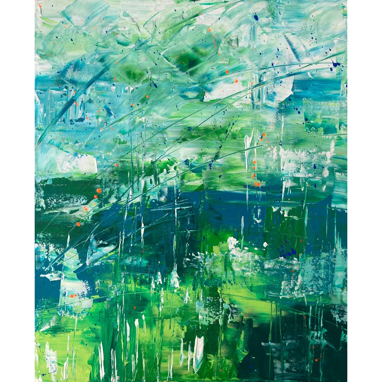 Causalité - 46x38 cm